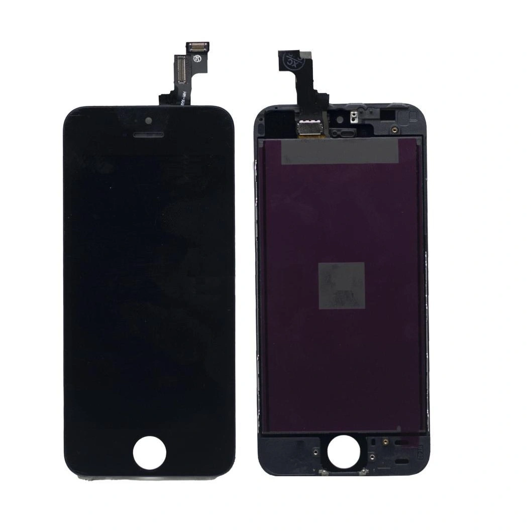LCD with Touch Screen for Apple iPhone SE - Grey (display glass combo folder)