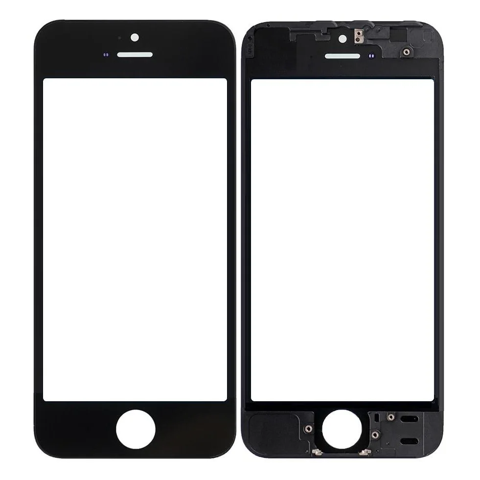 Front Glass for Apple iPhone SE - Black